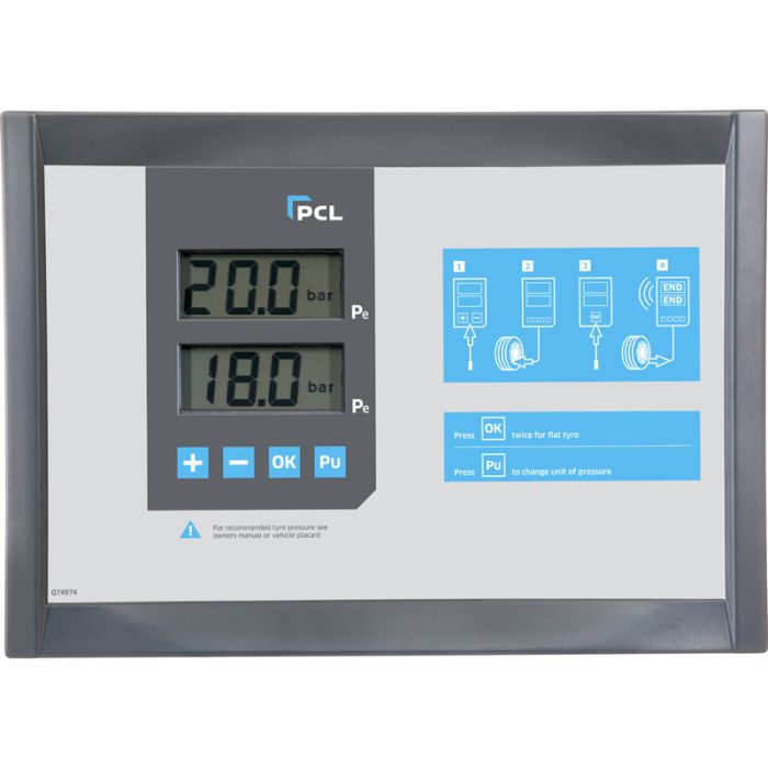 PCL D10DT80C | D10 Aviation Model, Dual Screen, 22 bar, bar/psi