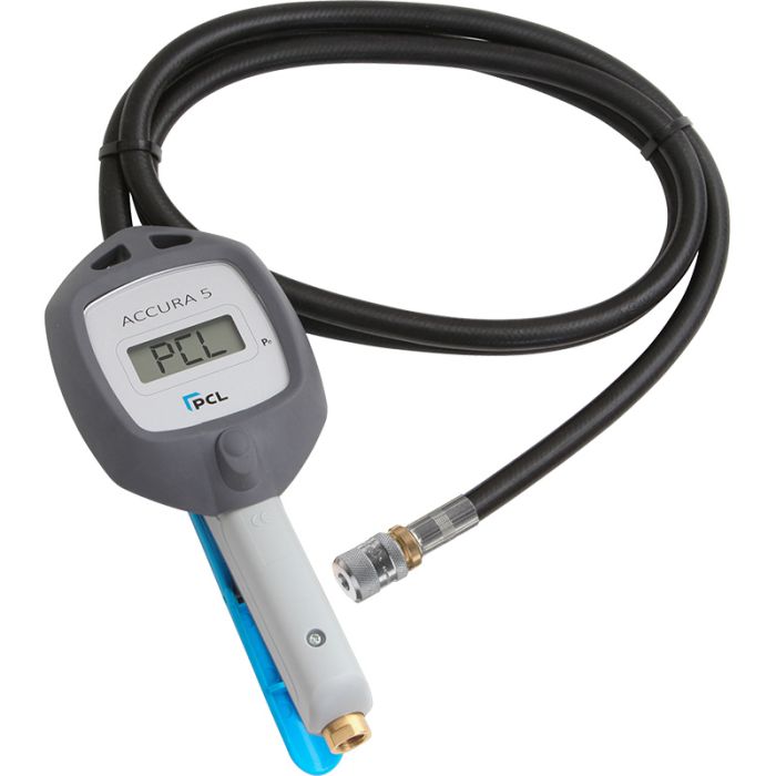 PCL DAC5C04 | ACCURA 5 Inflator 0.2-22 bar 1.8m Hose 8V1 Screw-On Connector