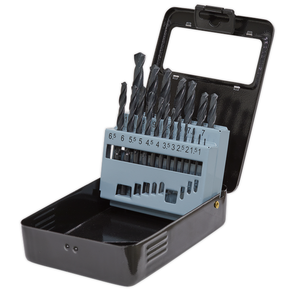 Sealey DBS19RF │ HSS Roll Forged Drill Bit Set 19pc