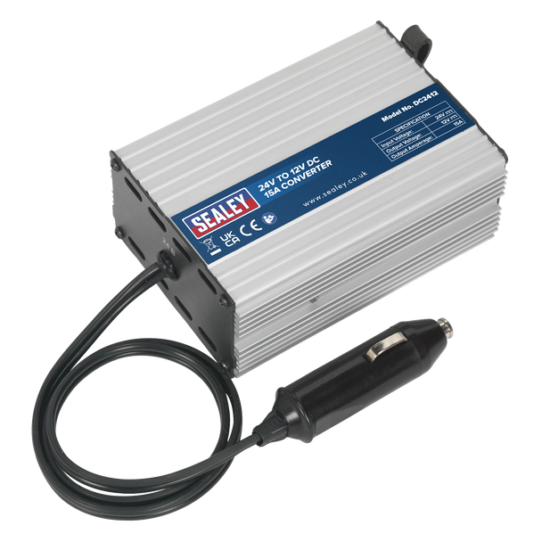 Sealey DC2412 │ Converter 24V to 12V DC 15A