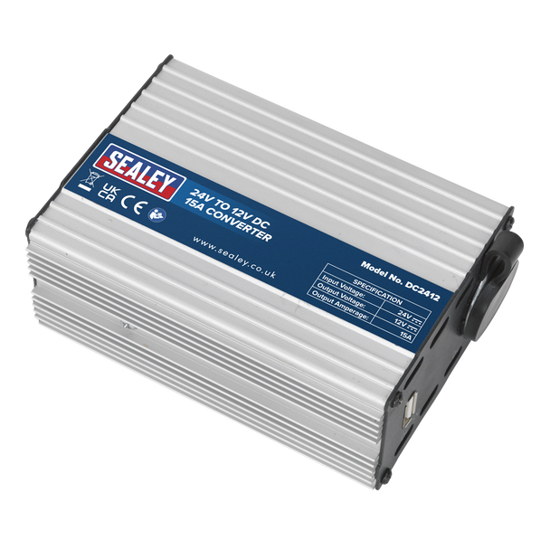 Sealey DC2412 │ Converter 24V to 12V DC 15A