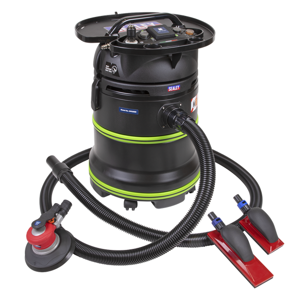 Sealey DFSK01 │ Generation M Class Dust-Free Sanding Kit with Air Palm Sander