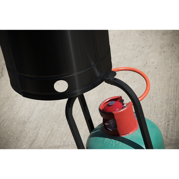 Sealey DG1 │ Dellonda Outdoor Garden Gas Patio Heater 13kW Commercial & Domestic Use, Black