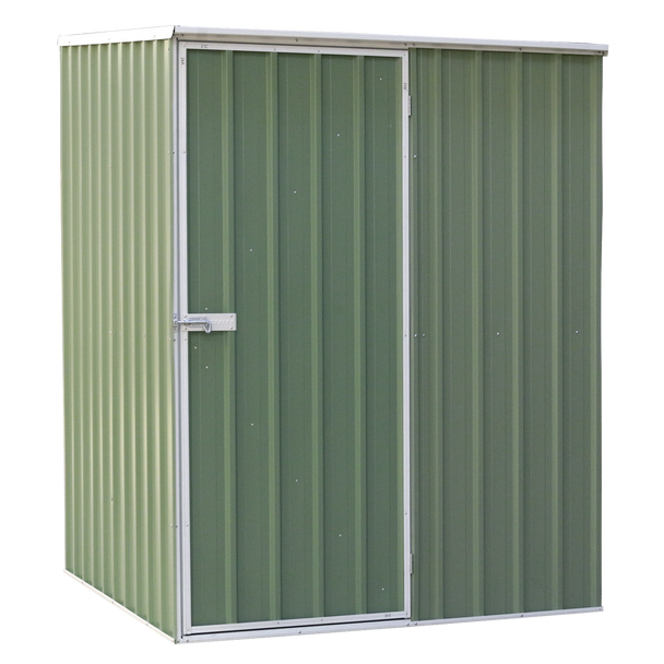 Sealey DG114 │ Dellonda Galvanized Steel Storage Shed with Pent Style Roof 151 x 151 x 200cm - Green