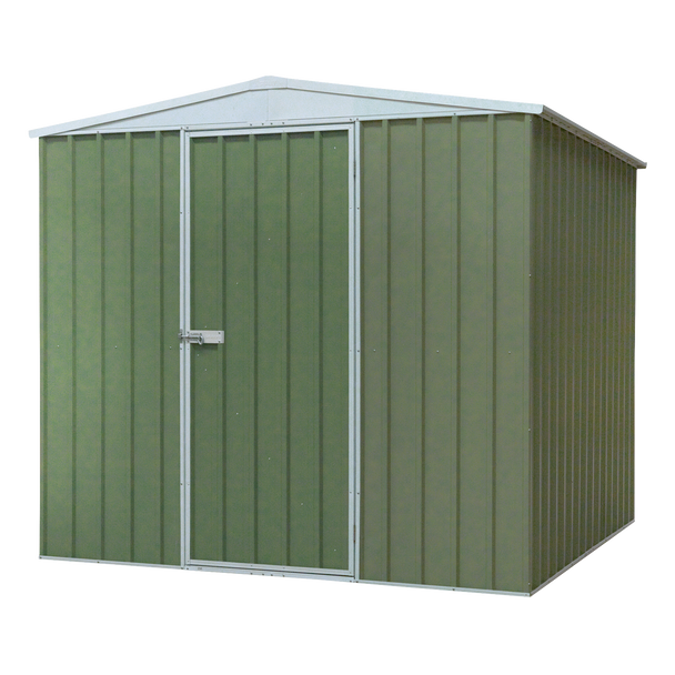 Sealey DG115 │ Dellonda Galvanized Steel Storage Shed with Apex Style Roof 230 x 230 x 220cm - Green