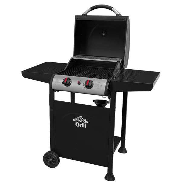 Sealey DG13 │ Dellonda 2 Burner Gas BBQ Grill with Piezo Ignition & Thermometer