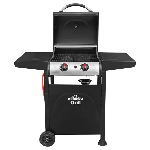 Sealey DG13 │ Dellonda 2 Burner Gas BBQ Grill with Piezo Ignition & Thermometer