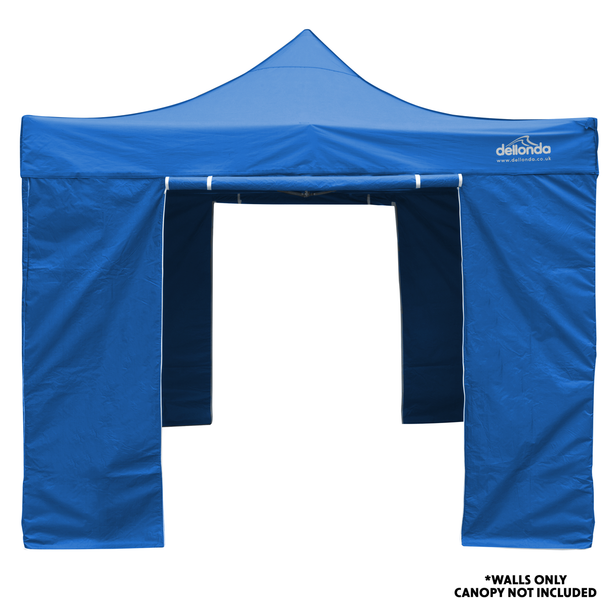Sealey DG147 │ Dellonda Premium Gazebo/Marquee Side Walls/Doors/Windows, Fits 3 x 3m Models - Blue