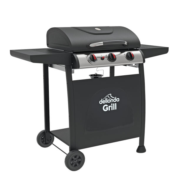 Sealey DG14 │ Dellonda 3 Burner Gas BBQ Grill with Piezo Ignition & Thermometer