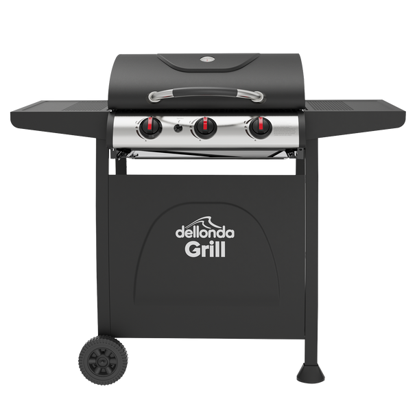 Sealey DG14 │ Dellonda 3 Burner Gas BBQ Grill with Piezo Ignition & Thermometer