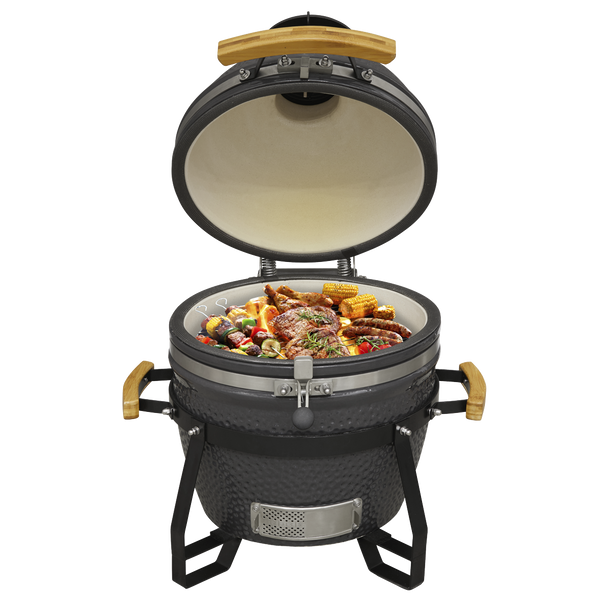 Sealey DG158 │ Dellonda Deluxe 16"(40cm) Ceramic Kamado Style BBQ