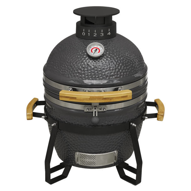 Sealey DG158 │ Dellonda Deluxe 16"(40cm) Ceramic Kamado Style BBQ