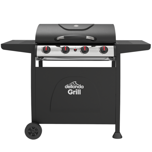 Sealey DG15 │ Dellonda 4 Burner Gas BBQ Grill with Piezo Ignition & Thermometer