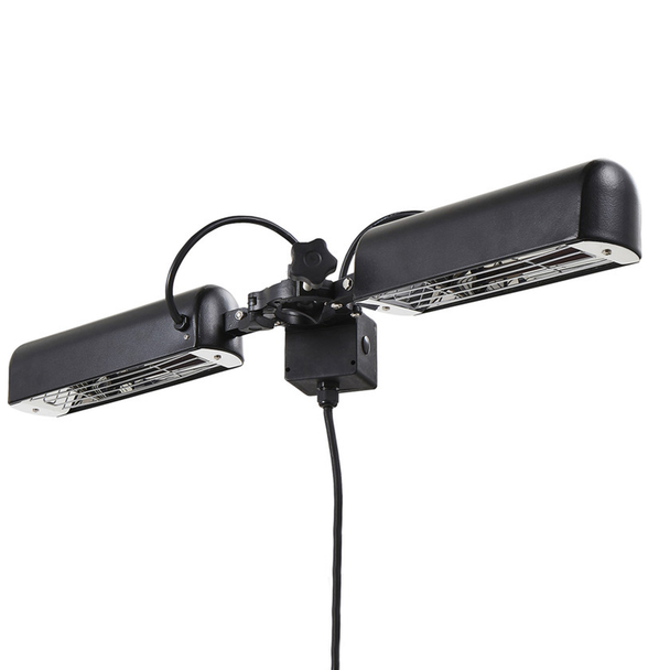 Sealey DG176 │ Dellonda Folding Parasol/Gazebo/Patio Outdoor Infrared Heater, Two Panels, Extra Long 5M Cable, 1600W