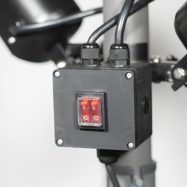 Sealey DG176 │ Dellonda Folding Parasol/Gazebo/Patio Outdoor Infrared Heater, Two Panels, Extra Long 5M Cable, 1600W