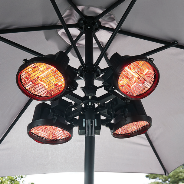 Sealey DG178 │ 1800W Folding Parasol/Gazebo Infrared Heater