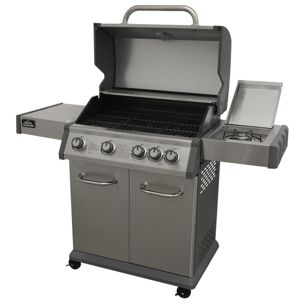 Sealey DG17 │ Dellonda 4+1 Burner Deluxe Gas BBQ Grill with Piezo Ignition & Thermometer - Stainless Steel