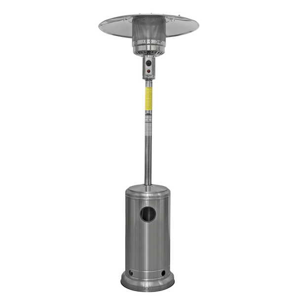 Sealey DG2 │ Dellonda Outdoor Garden Gas Patio Heater 13kW Commercial & Domestic Use, Stainless Steel