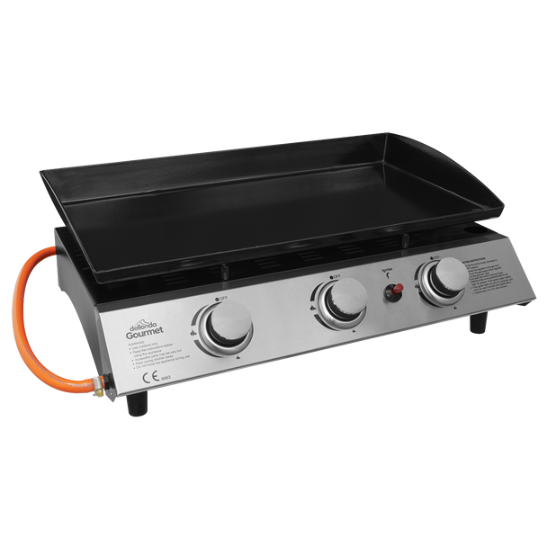 Sealey DG22 │ Dellonda 3 Burner Portable Gas Plancha