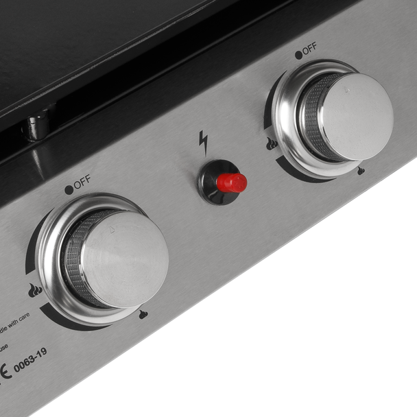 Sealey DG23 │ Dellonda 4 Burner Portable Gas Plancha