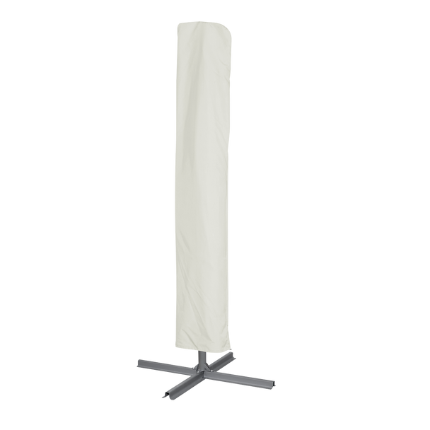 Sealey DG265 │ Dellonda Banana Parasol with Cover 3m - Cream