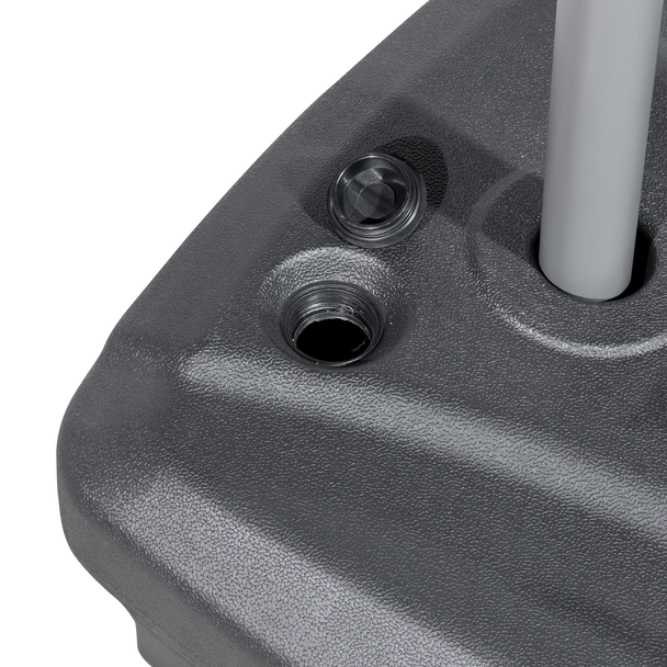 Sealey DG266 │ Dellonda Fillable Parasol Base with Wheels, Water/Sand Fill 60L