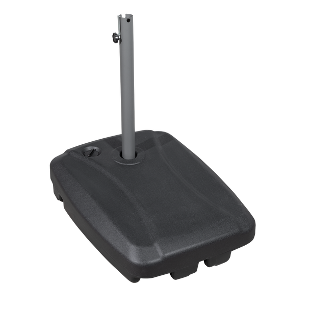 Sealey DG266 │ Dellonda Fillable Parasol Base with Wheels, Water/Sand Fill 60L