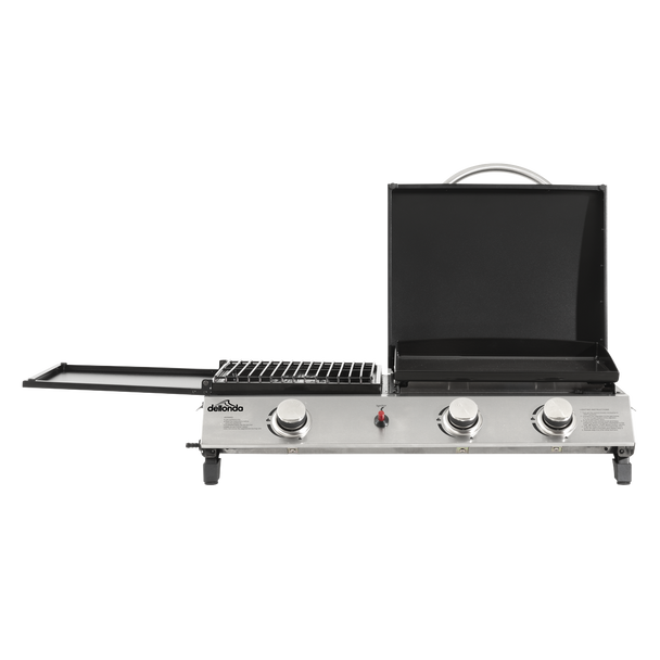 Sealey DG276 │ Dellonda 3 Burner Stainless Steel Portable Gas Plancha/Grill 8.5kW