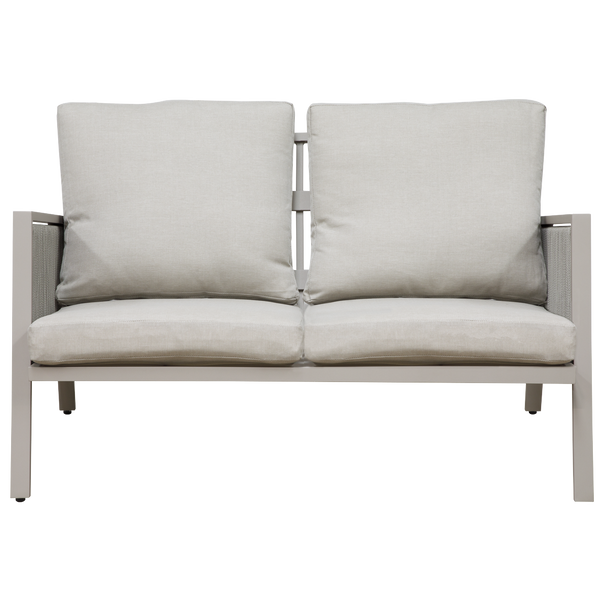 Sealey DG56 │ Dellonda Fusion Aluminium Outdoor Sofa, Arm Chairs & Coffee Table Set 4pc