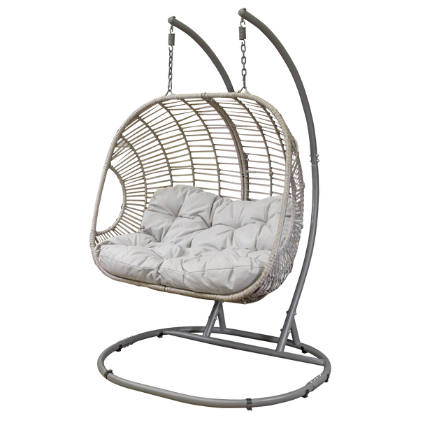 Sealey DG61 │ Dellonda Double Swinging Egg Chair with Cushion