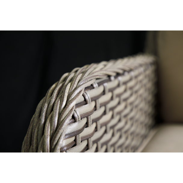 Sealey DG68 │ Dellonda Chester Rattan Wicker Outdoor Recliner Loungers & Table Set 5pc