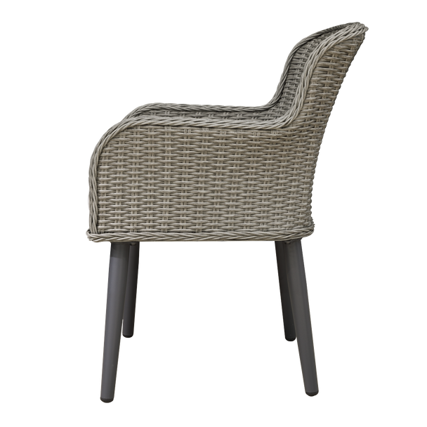 Sealey DG76 │ Dellonda Buxton Rattan Wicker Outdoor Chairs Set 2pc