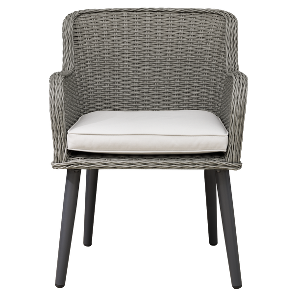 Sealey DG76 │ Dellonda Buxton Rattan Wicker Outdoor Chairs Set 2pc