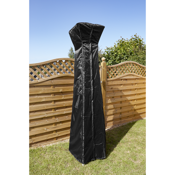 Sealey DG7 │ Dellonda Pyramid Gas Tower Patio Heater Water-Resistant Cover 2280 x 470mm, Black
