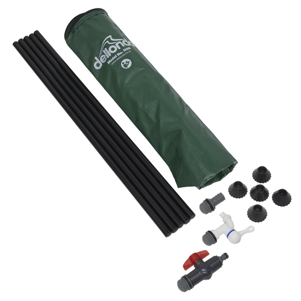 Sealey DG8 │ Dellonda Collapsible PVC Garden Water Butt with Zipped Lid & Drain Tap 100L