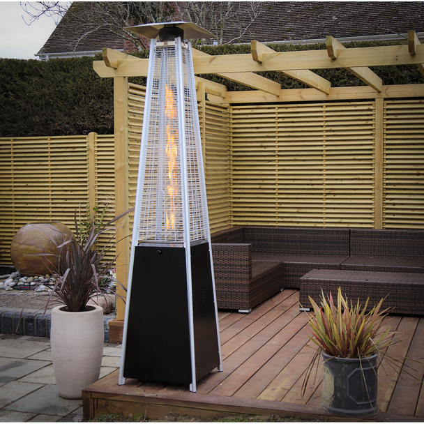 Sealey DG98 │ Dellonda Pyramid Gas Outdoor Garden Patio Heater 13kW Commercial & Home Use
