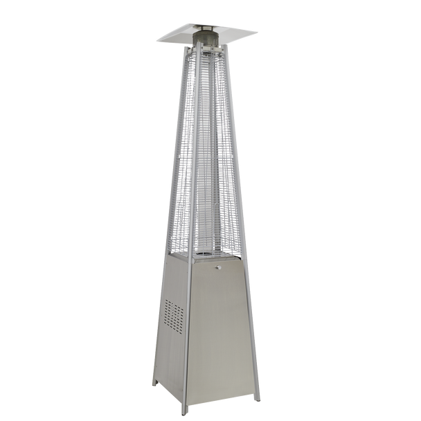 Sealey DG99  │ Dellonda 13kW Pyramid Gas Patio Heater 13kW Commercial/Garden Use - Stainless Steel