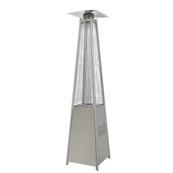 Sealey DG99  │ Dellonda 13kW Pyramid Gas Patio Heater 13kW Commercial/Garden Use - Stainless Steel