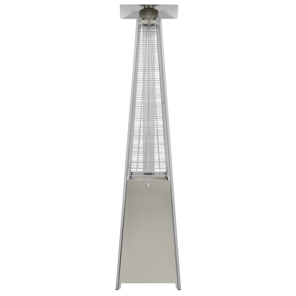 Sealey DG99  │ Dellonda 13kW Pyramid Gas Patio Heater 13kW Commercial/Garden Use - Stainless Steel