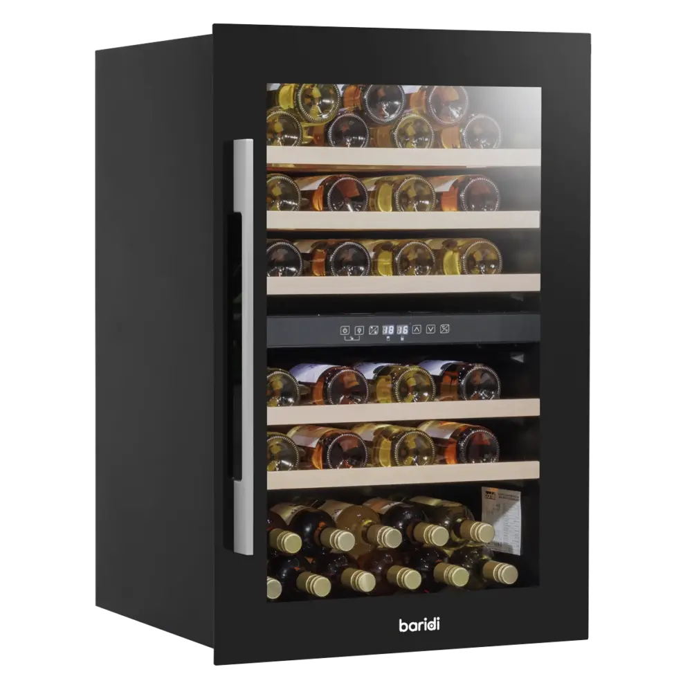 Sealey DH118 ⏐ Baridi 57 Bottle Dual Zone Wine Fridge and Cooler 60cm