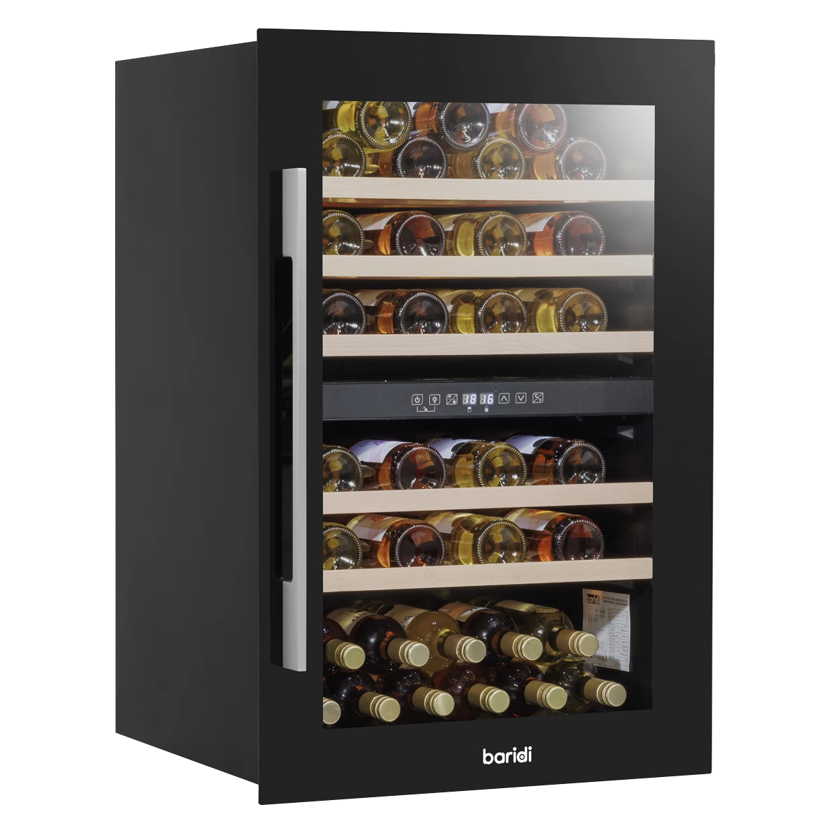 Sealey DH118 ⏐ Baridi 57 Bottle Dual Zone Wine Fridge and Cooler 60cm
