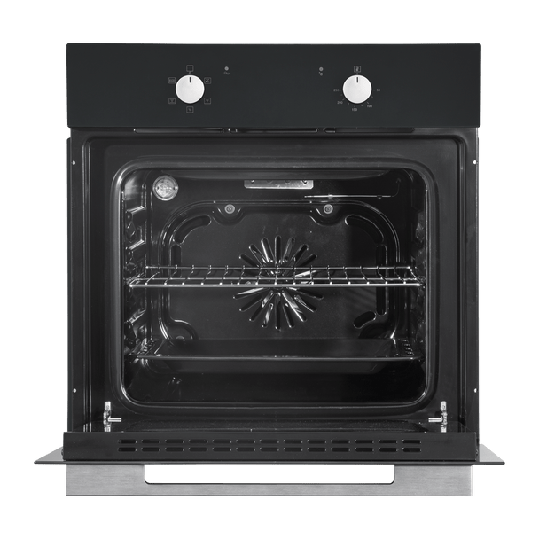 Sealey DH124 │ Baridi Integrated Fan-Assisted Electric Oven 60cm 55L Capacity - Black