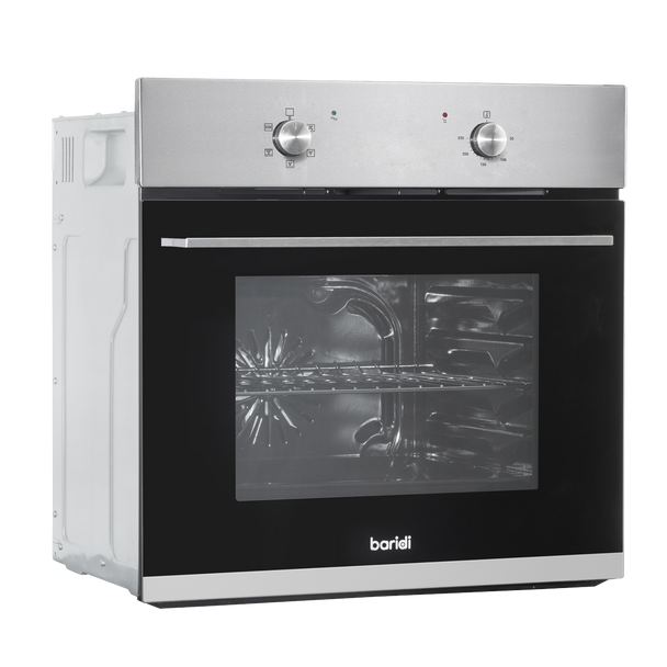 Sealey DH125 │ Baridi Integrated Fan-Assisted Electric Oven 60cm 55L Capacity - Black/Stainless Steel