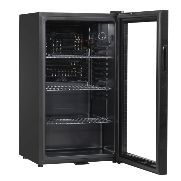 Sealey DH13 │ Baridi Wine, Beer & Drinks Fridge 85L Capacity - Black