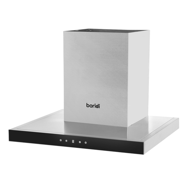 Sealey DH130 │ Baridi T-Shape Chimney Cooker Hood with Carbon Filters 60cm - Stainless Steel