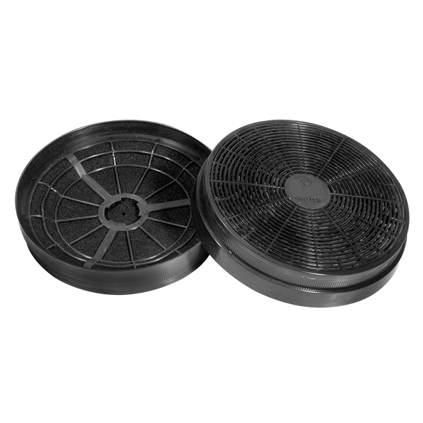 Sealey DH134 │ Baridi Carbon Filters for Cooker Hoods CF110 - Pack of 2