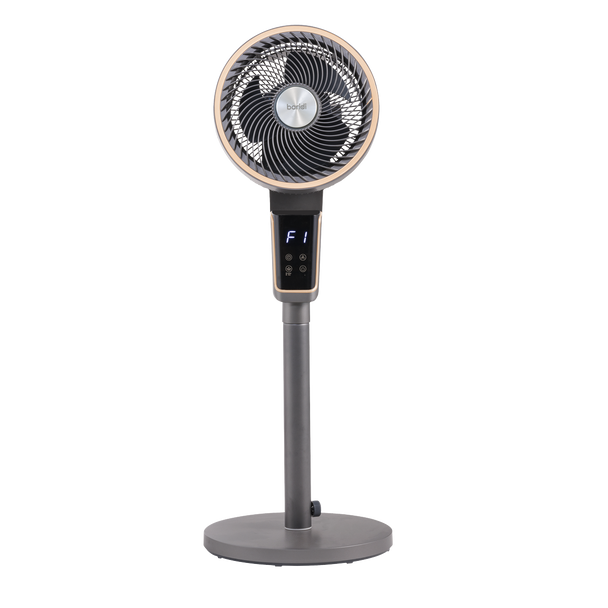 Sealey DH141 │ Baridi 12" Pedestal Fan with Remote Control & 12hr Timer 230V - Grey