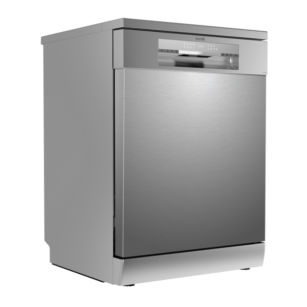Sealey DH167 │ Baridi Regular Sized Freestanding Dishwasher 60cm Wide 14 Place Settings - Silver