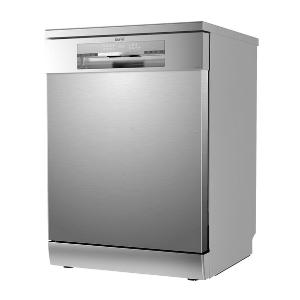 Sealey DH167 │ Baridi Regular Sized Freestanding Dishwasher 60cm Wide 14 Place Settings - Silver