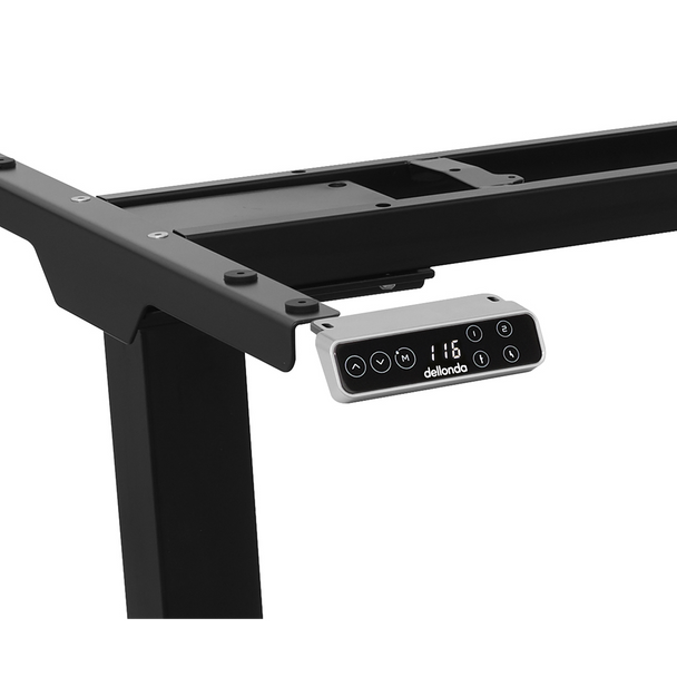 Sealey DH16 │ Dellonda Dual Motor Ultra-Quiet Desk Frame with Digital Controls 100kg Capacity - Black